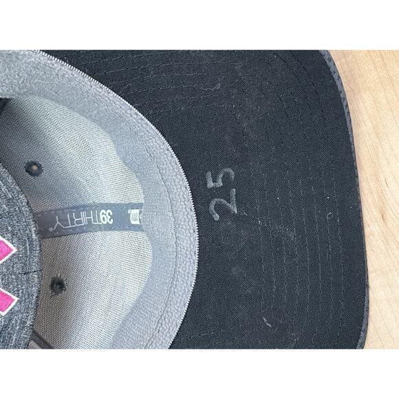 Los Angeles Chargers NFL New ERA Hat Cap Grey‎ Pink Large-Extra Large Fitted - Picture 7 of 8